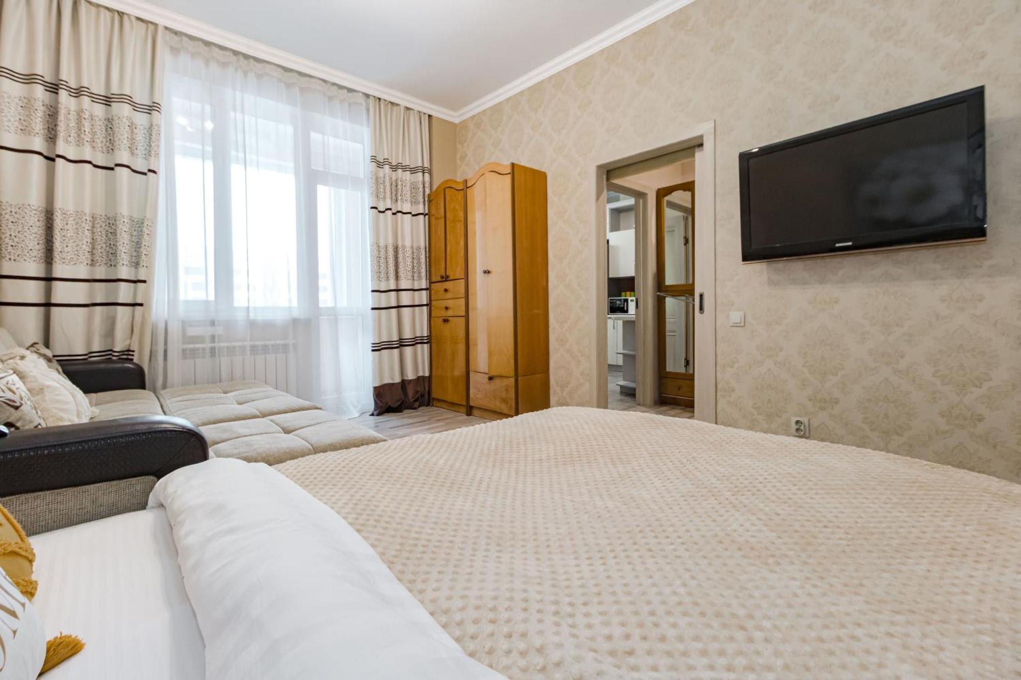 Просторная Квартира В Expo Boulevard Astana Exteriör bild