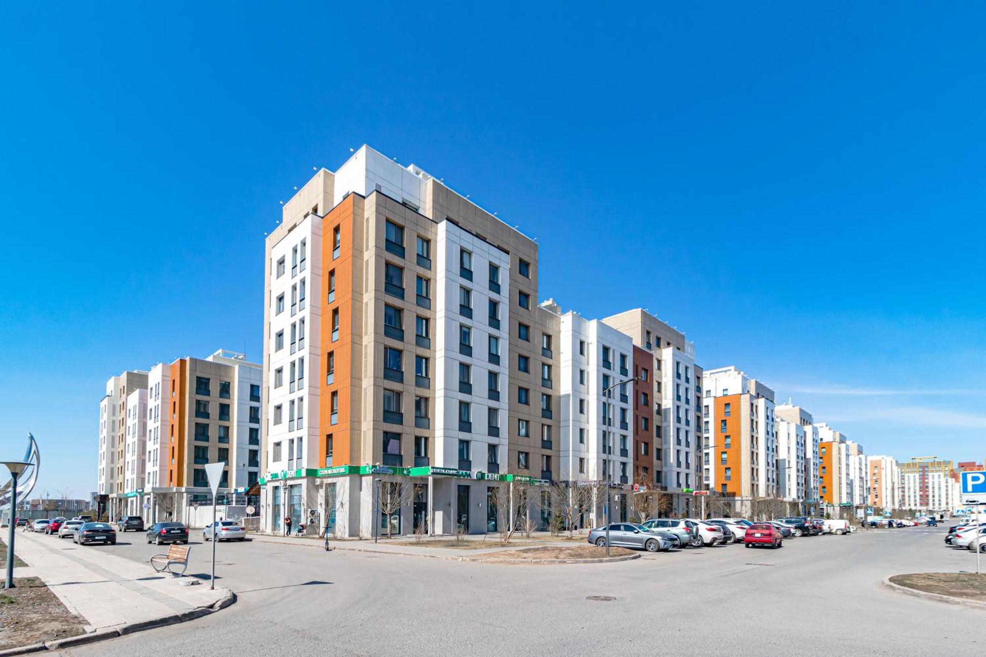 Просторная Квартира В Expo Boulevard Astana Exteriör bild