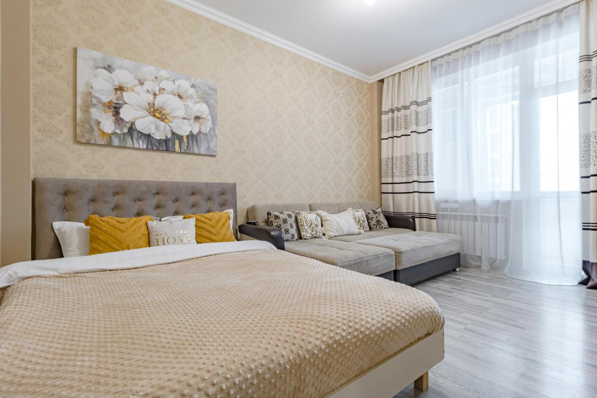 Просторная Квартира В Expo Boulevard Astana Exteriör bild